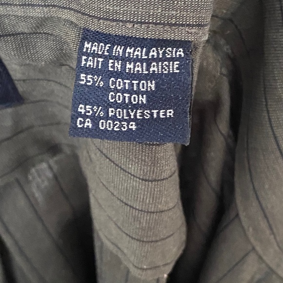 Hunt Club Supreme Button Down Dress Shirt Size 17 - Picture 7 of 7